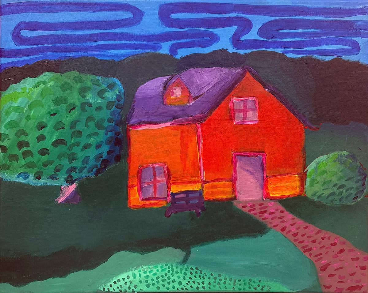Back Roads to a Barn, by Poppy Thompson